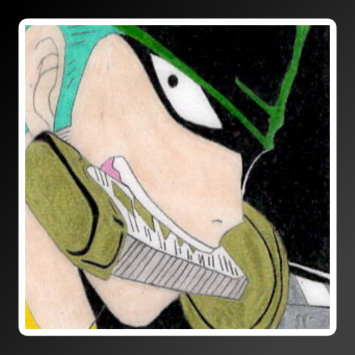 OP Zoro Bubble-free stickers