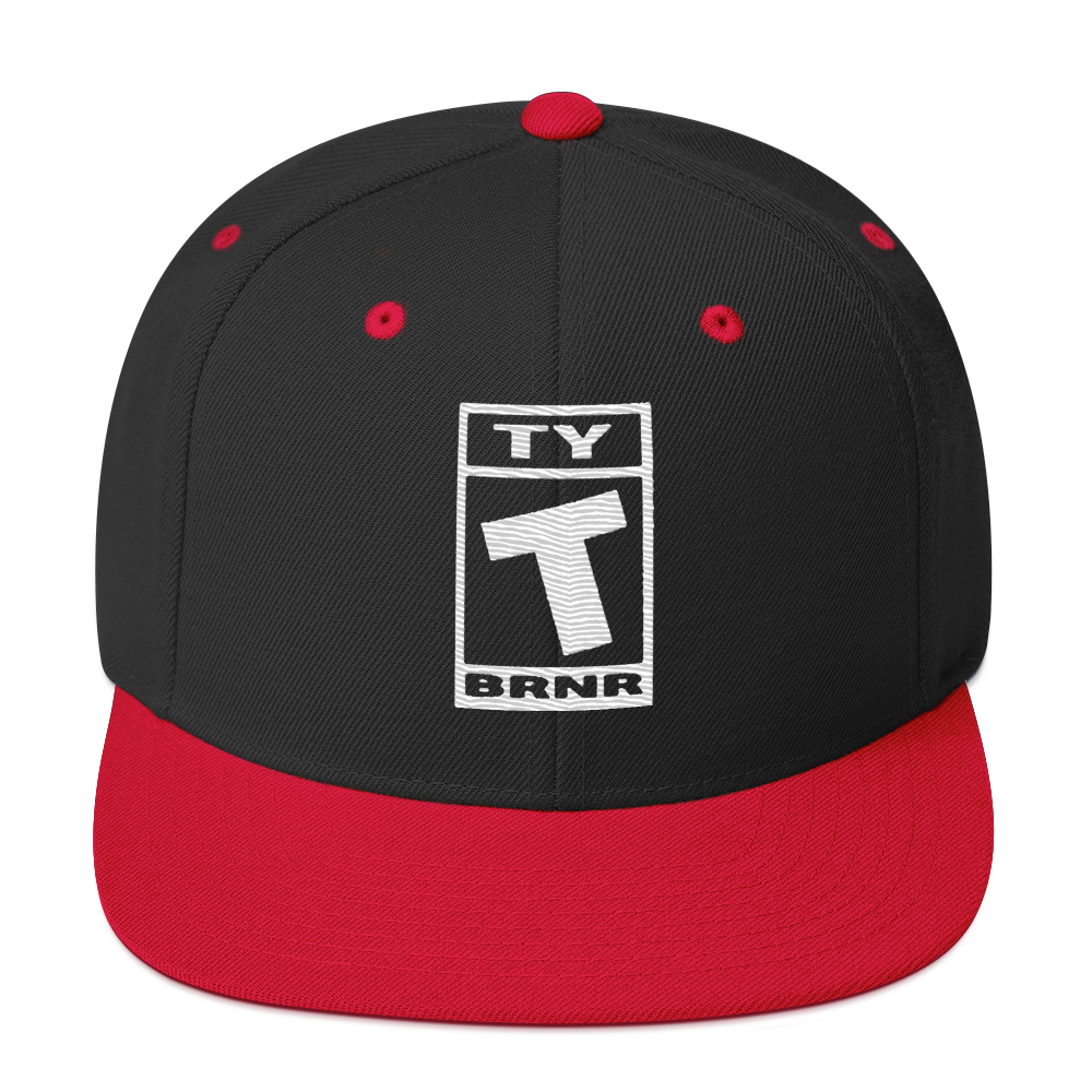Ty BRNR Logo Snapback Hat