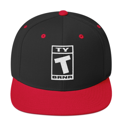 Ty BRNR Logo Snapback Hat