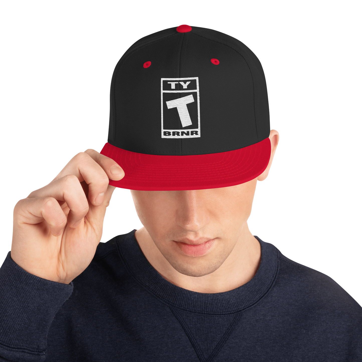 Ty BRNR Logo Snapback Hat
