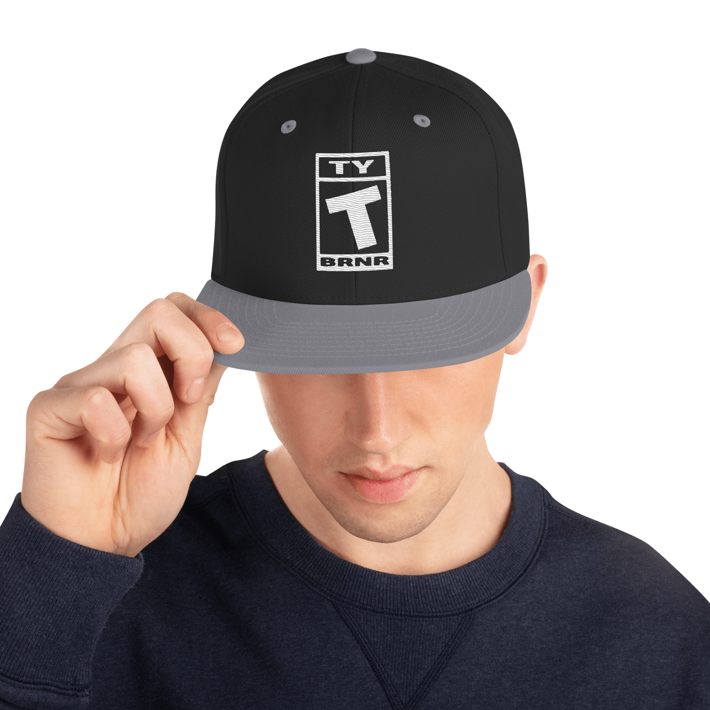Ty BRNR Logo Snapback Hat