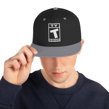 Ty BRNR Logo Snapback Hat
