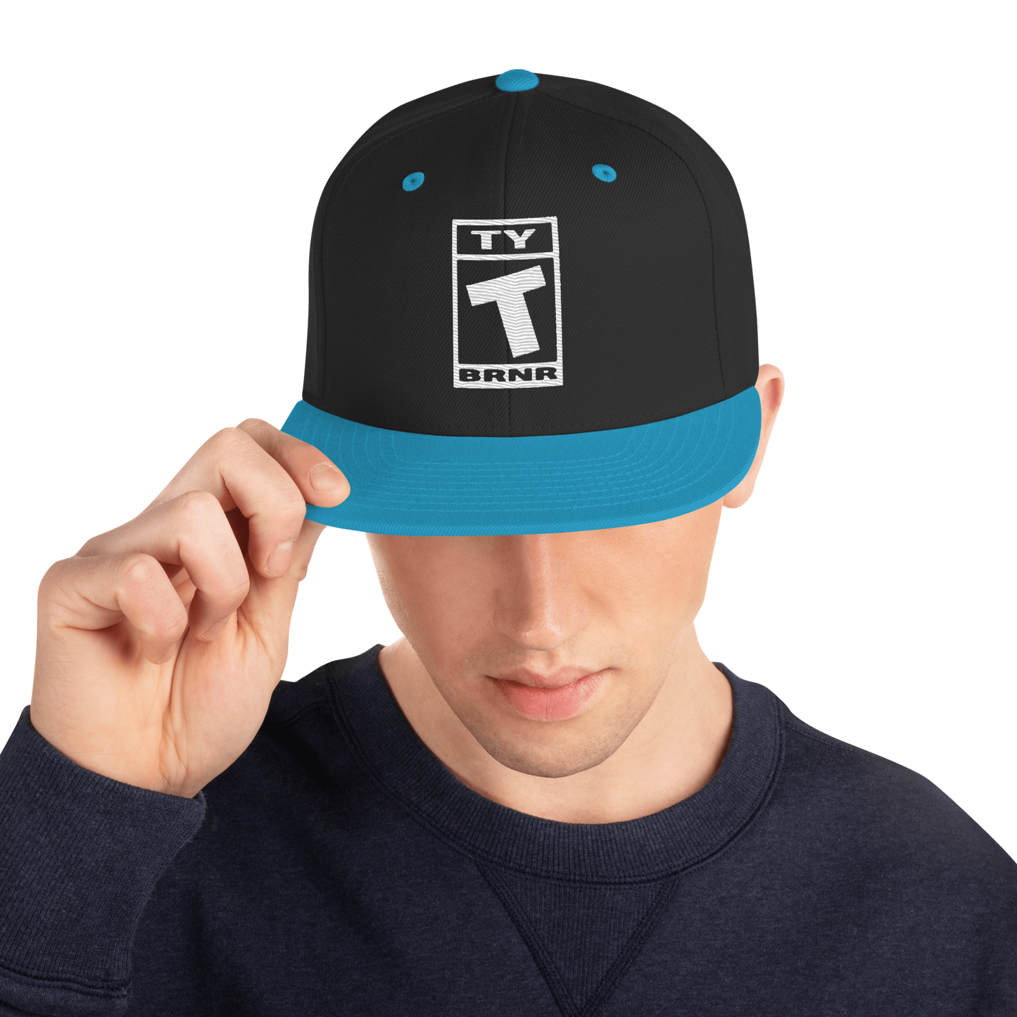 Ty BRNR Logo Snapback Hat