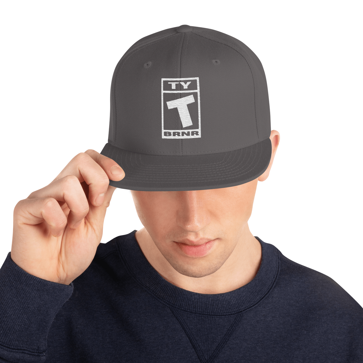 Ty BRNR Logo Snapback Hat