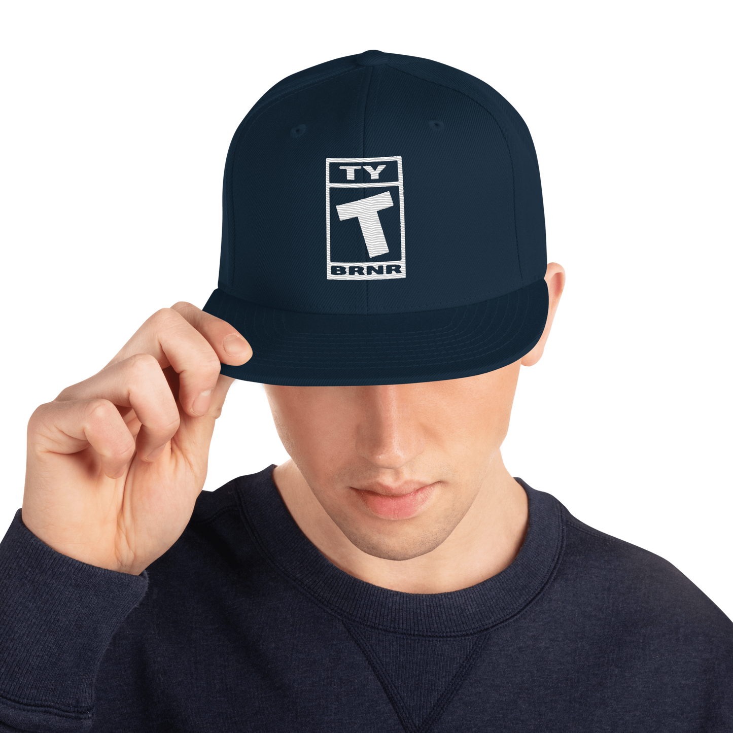 Ty BRNR Logo Snapback Hat