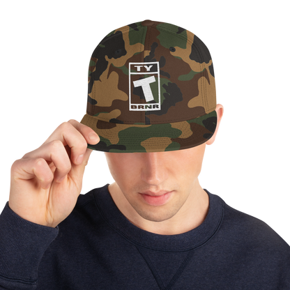 Ty BRNR Logo Snapback Hat