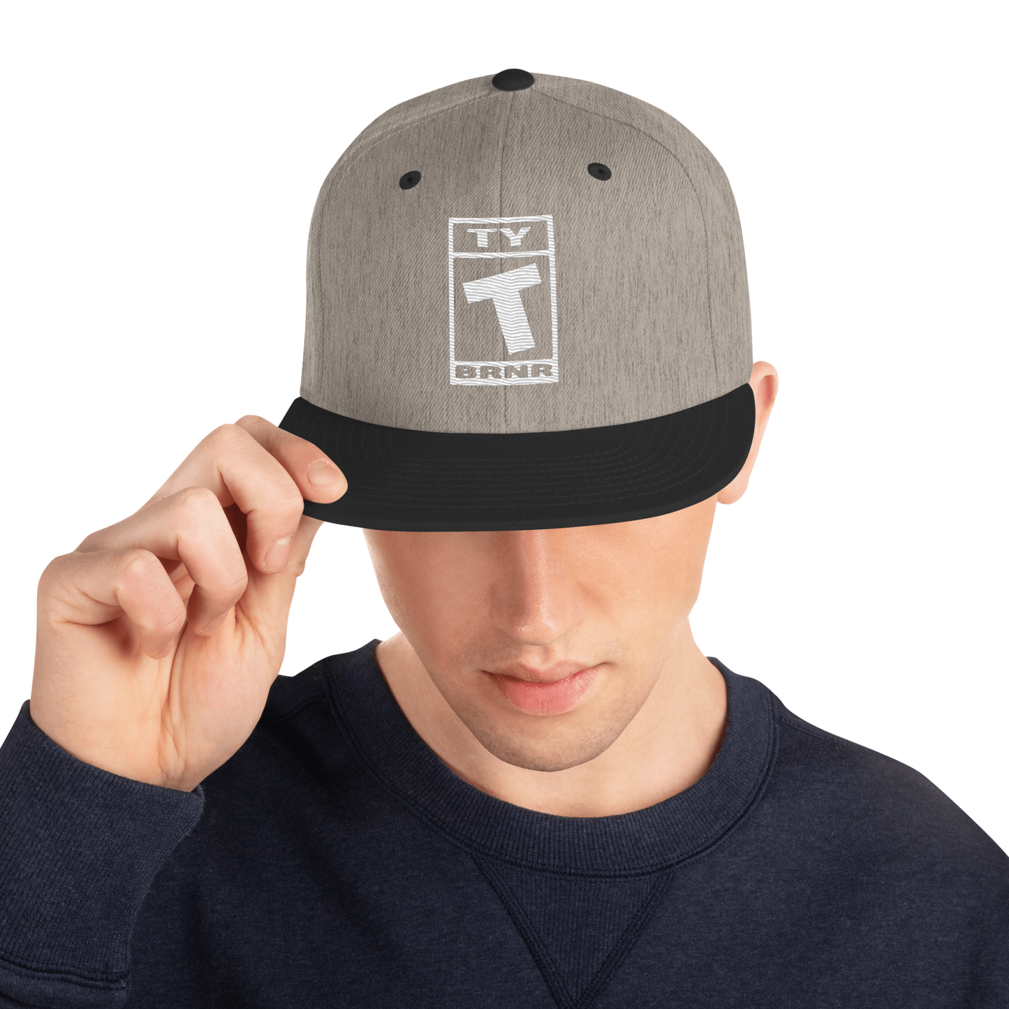 Ty BRNR Logo Snapback Hat