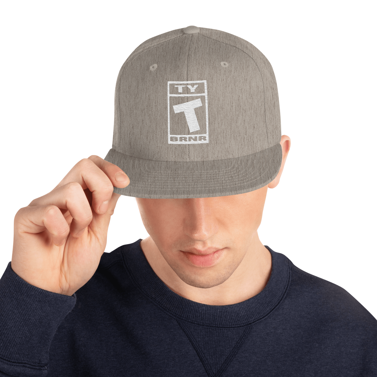 Ty BRNR Logo Snapback Hat