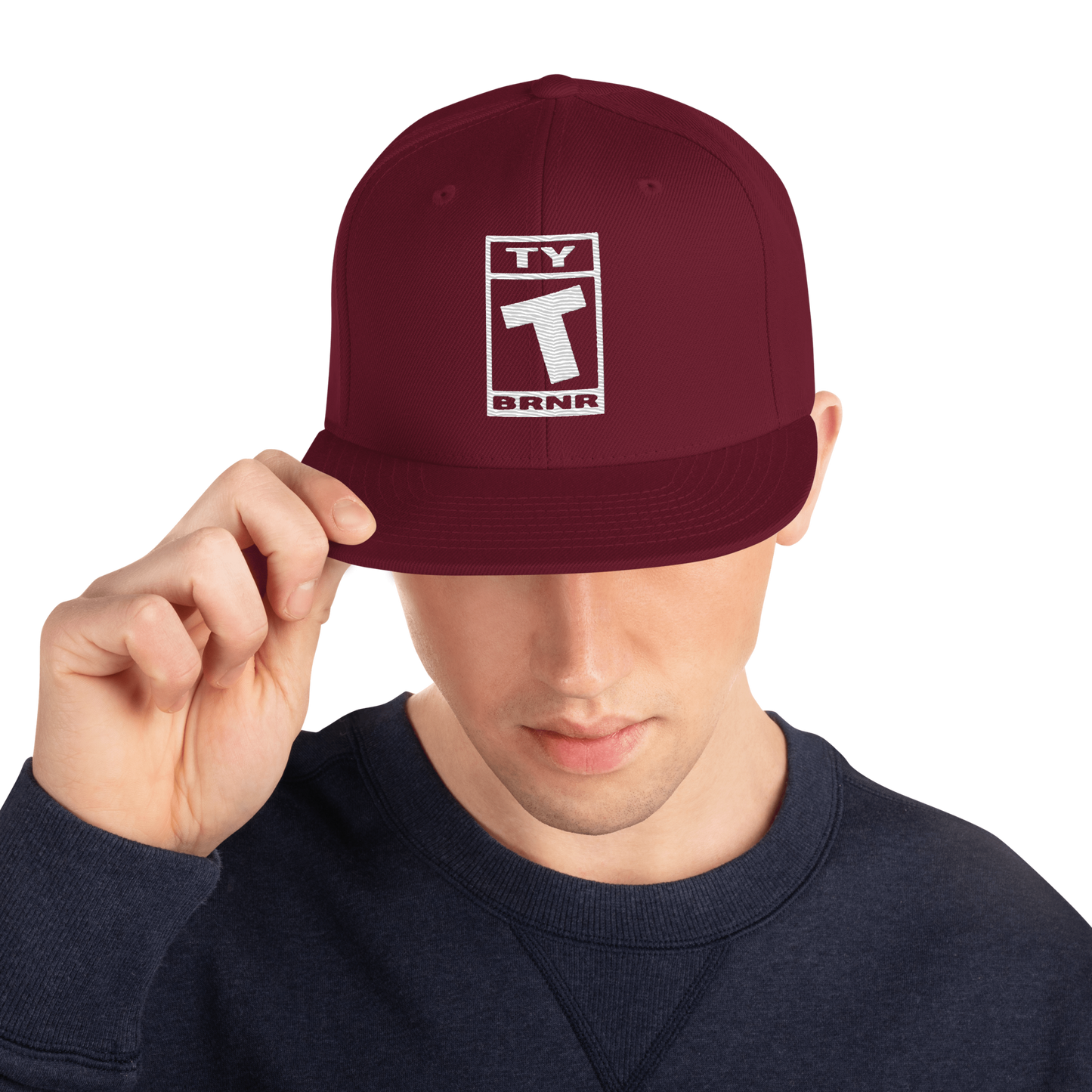 Ty BRNR Logo Snapback Hat