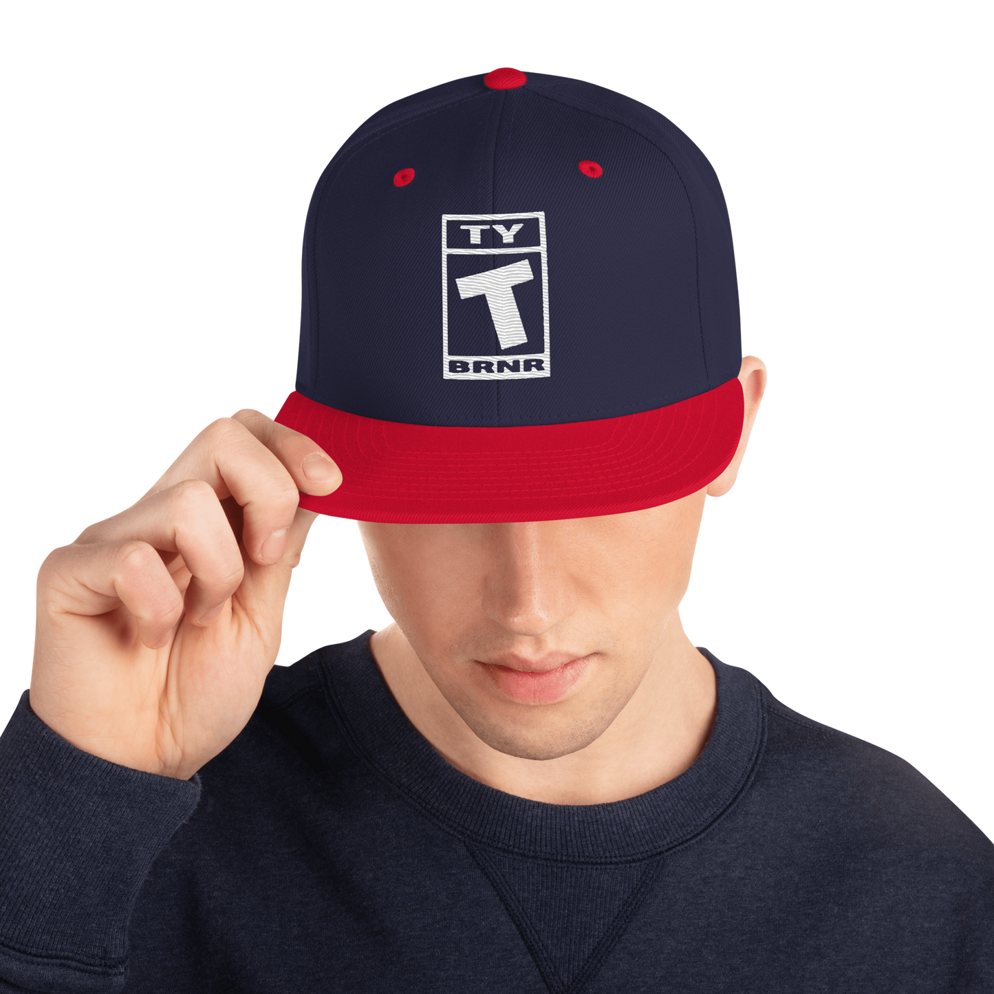 Ty BRNR Logo Snapback Hat