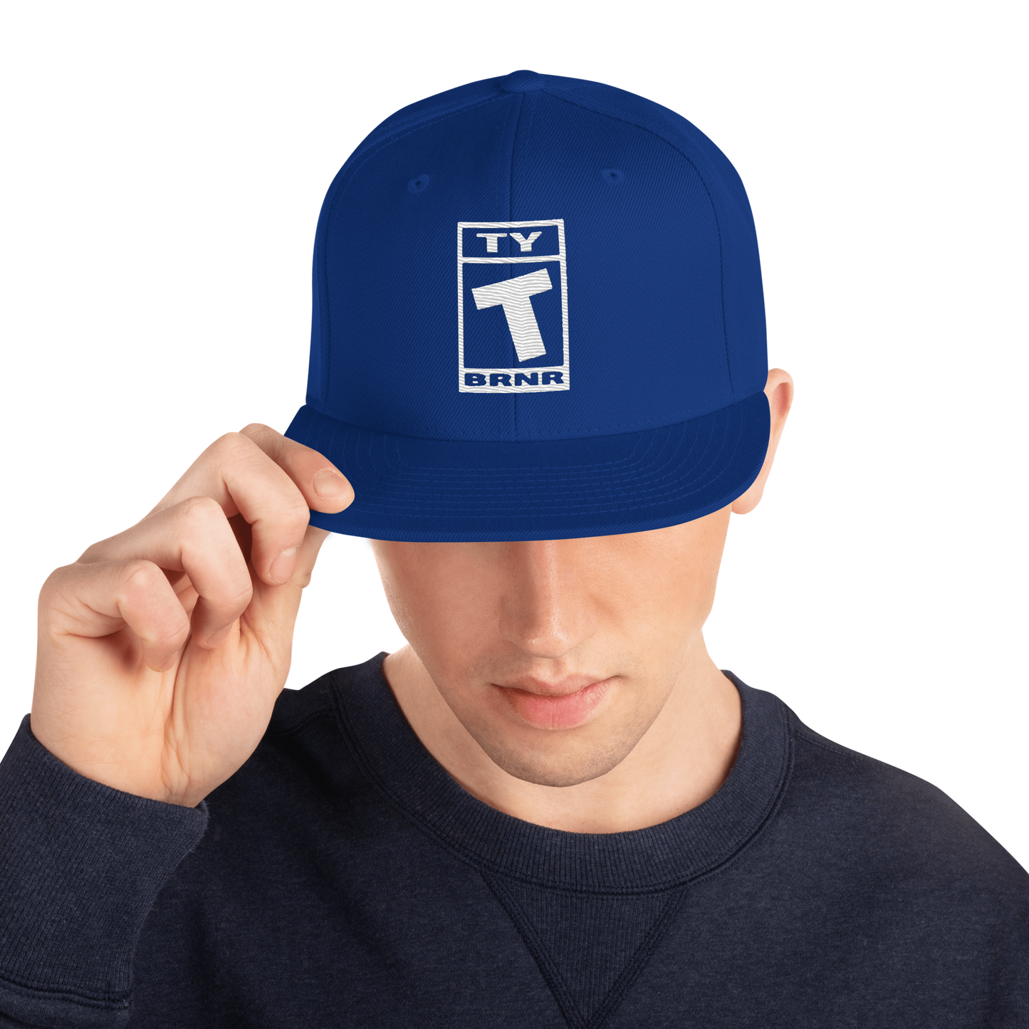 Ty BRNR Logo Snapback Hat