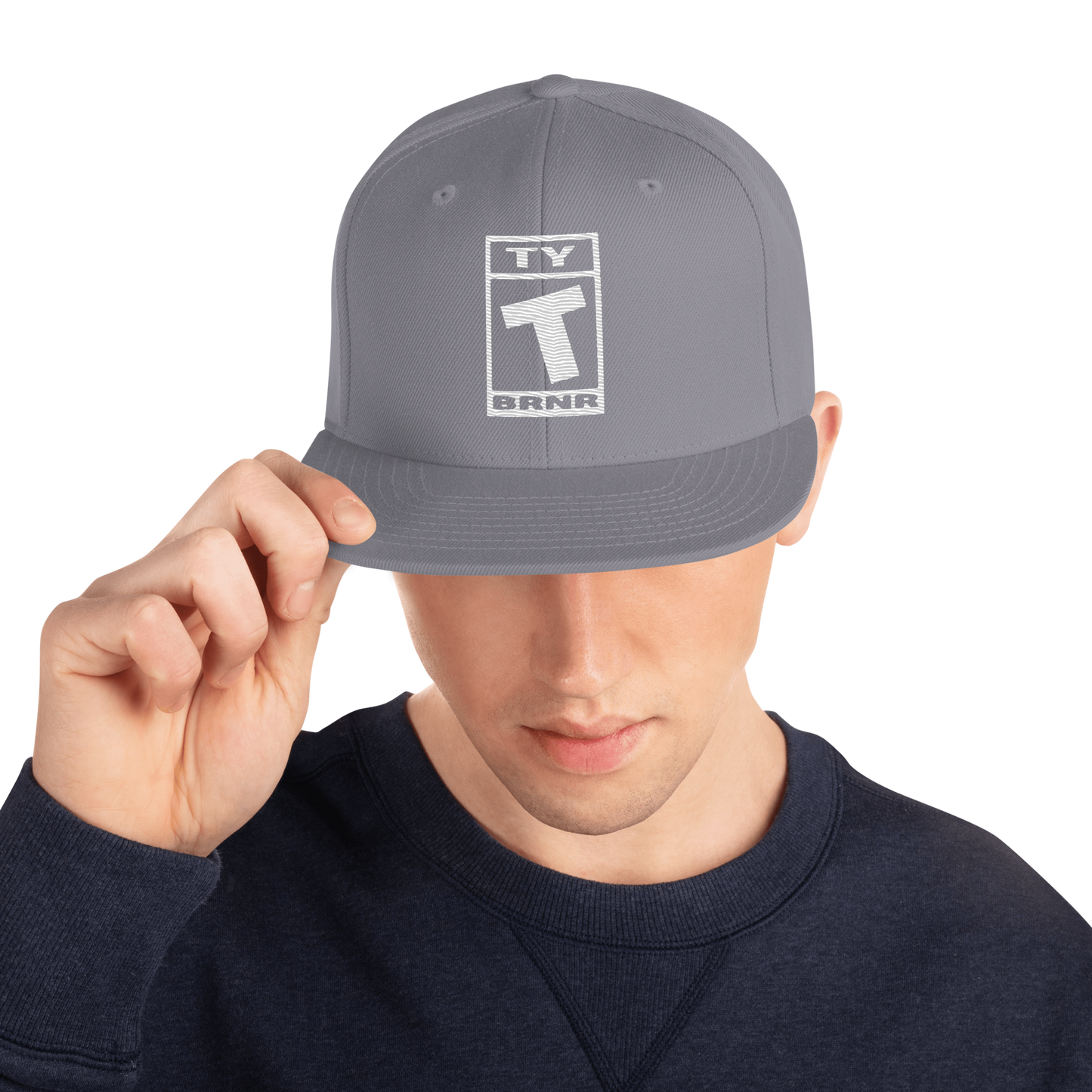 Ty BRNR Logo Snapback Hat