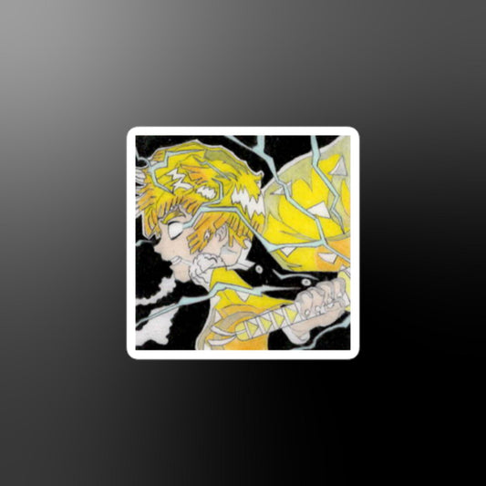 DS Zenitsu Bubble-free Stickers