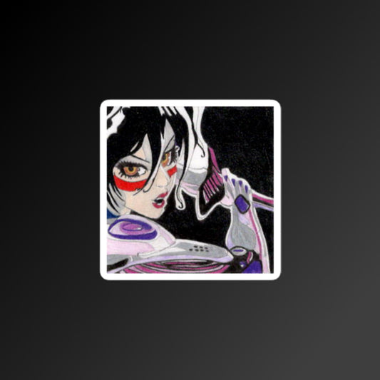 BAA Alita Bubble-free Stickers