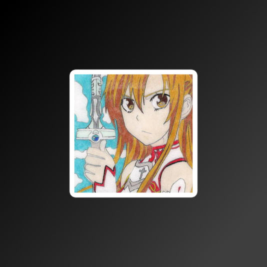 SAO Asuna Bubble-free stickers