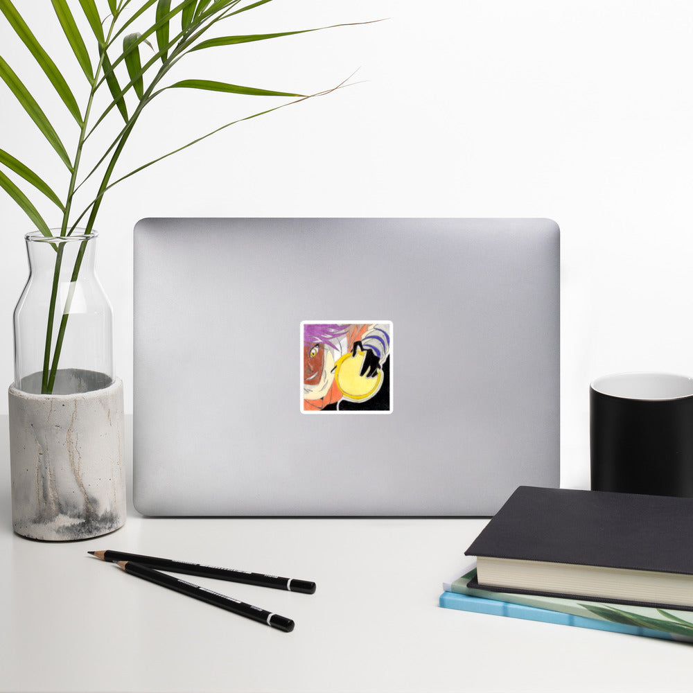 Bleach: Yoruichi Shihouin Bubble-free Stickers