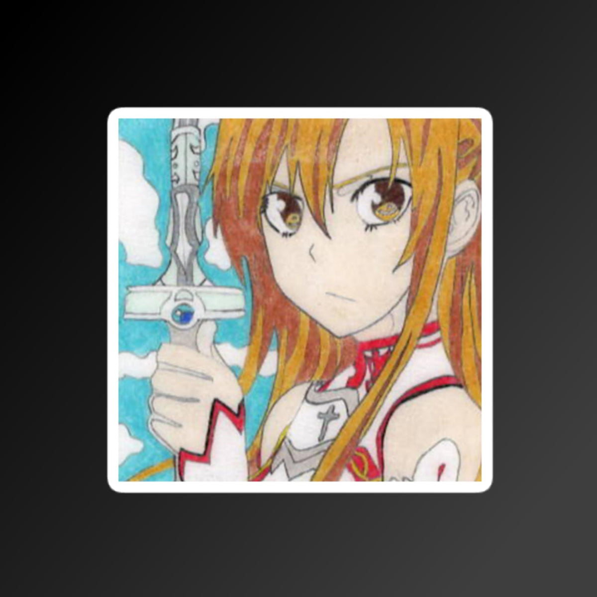 SAO Asuna Bubble-free stickers