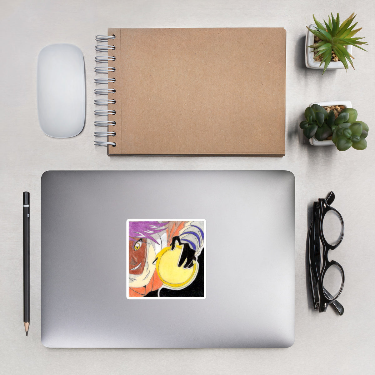 Bleach: Yoruichi Shihouin Bubble-free Stickers