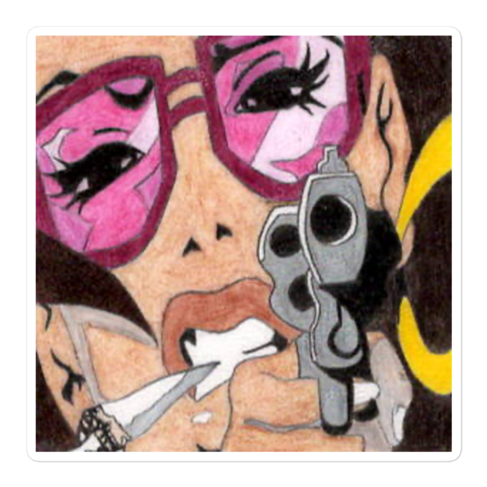 MEH Michiko Malandro Bubble-free Stickers