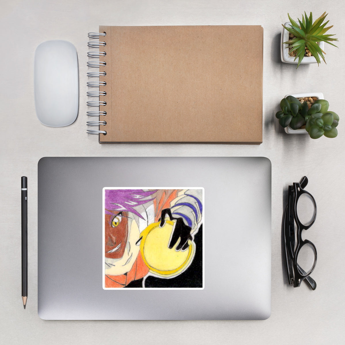 Bleach: Yoruichi Shihouin Bubble-free Stickers