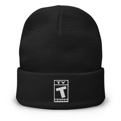 Ty BRNR Logo Embroidered Beanie