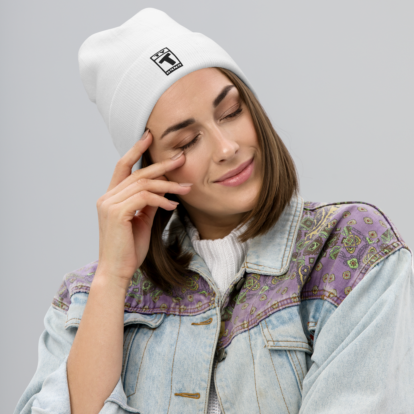 Ty BRNR Logo Embroidered Beanie