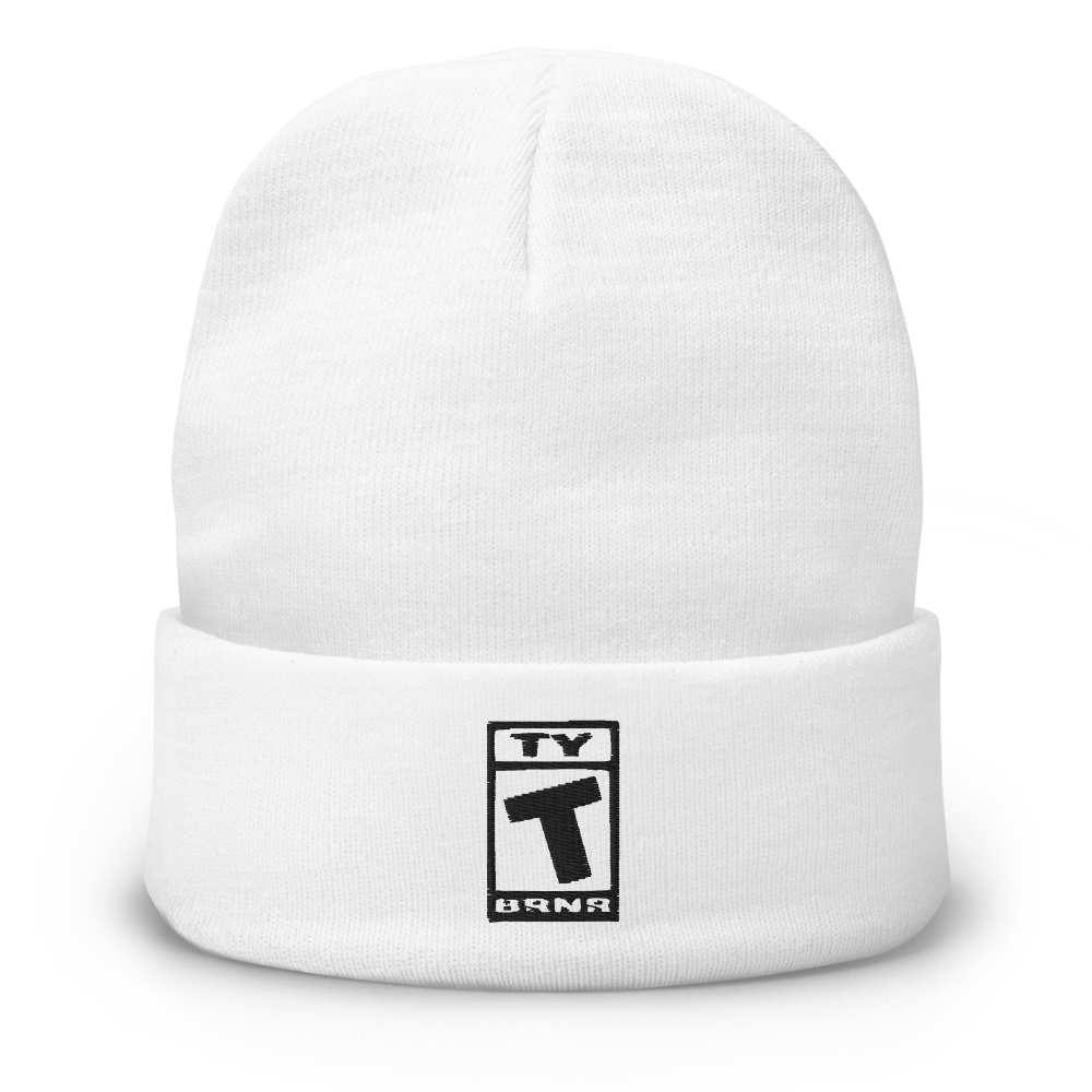 Ty BRNR Logo Embroidered Beanie