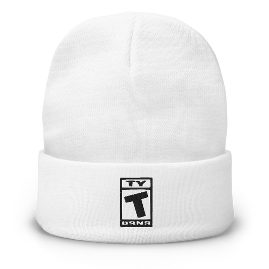 Ty BRNR Logo Embroidered Beanie